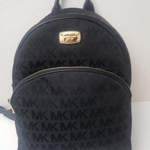 MICHAEL KORS ABBEY LARGE BACKPACK MK SIGNATURE FA